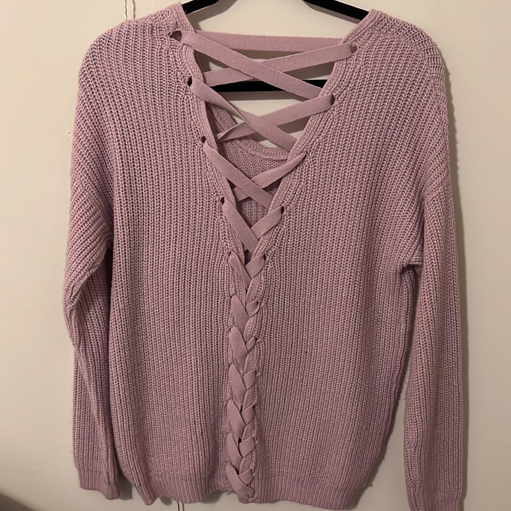 Comfy purple sweater - Picture 2 of 2